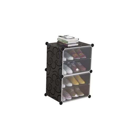 Dust proof shoe rack simple combination shoe storage cabinet