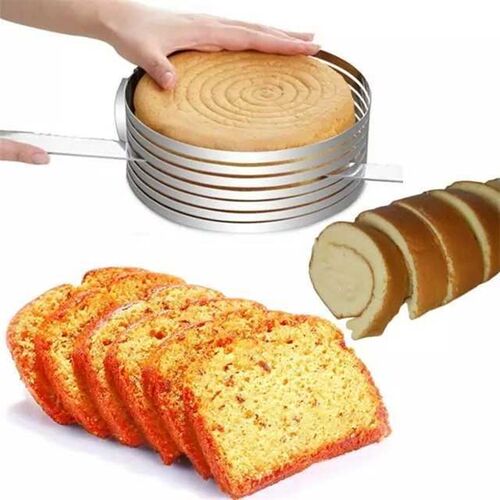 Cake Cutter Slicer  Stainless Steel Bread Adjustable Mold