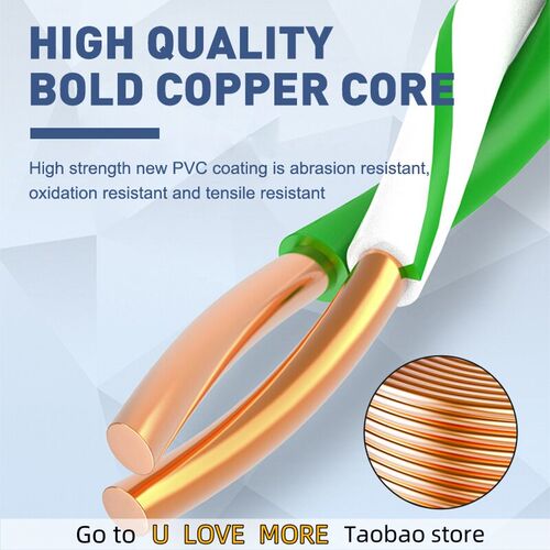 5/10/20/30M Ethernet Cable High Speed RJ45 CAT6 Internet Cab