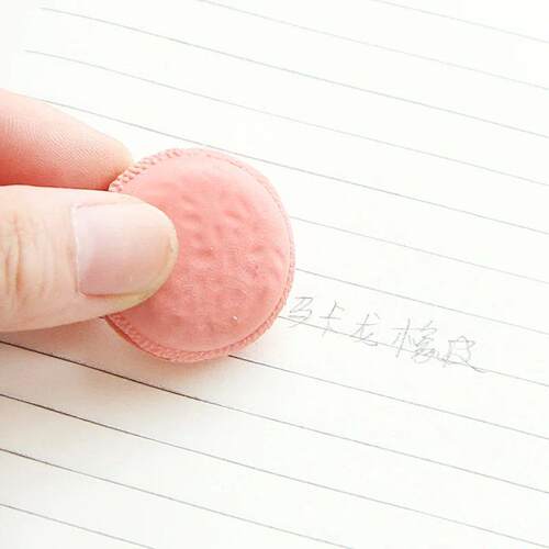 5 Pieces Cute Kawaii Colorful Cake Rubber Eraser Creative Ma