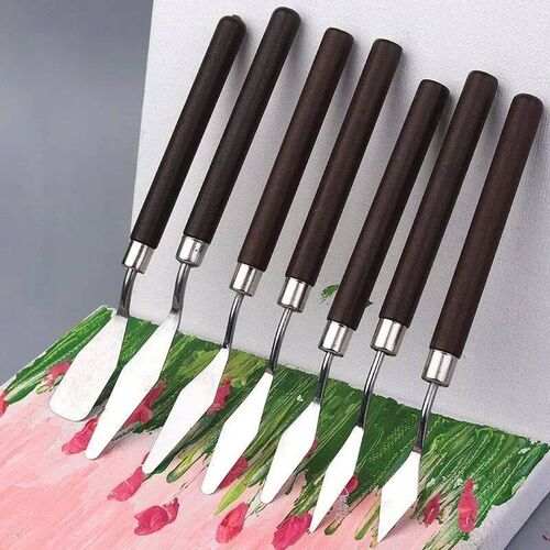 1/3/7PCS Stainless Steel Spatula Oil Painting Shovel Baking