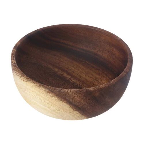 Wooden Fruit Vegetable Storage Bowl Dough Mixer Basin Decora