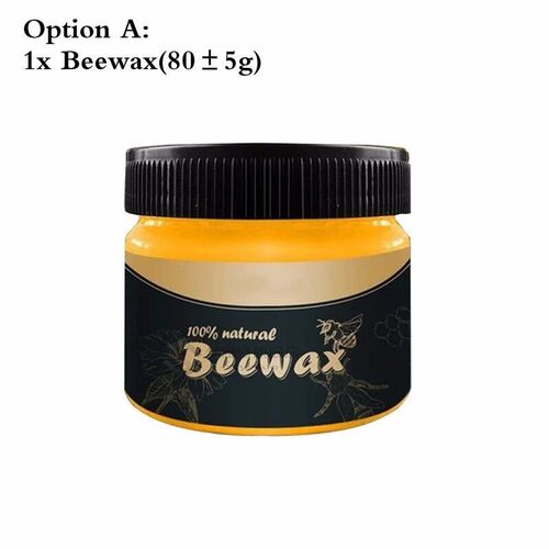 Solid Organic Natural Pure Bee-wax Wood Wax Polisher Waterpr