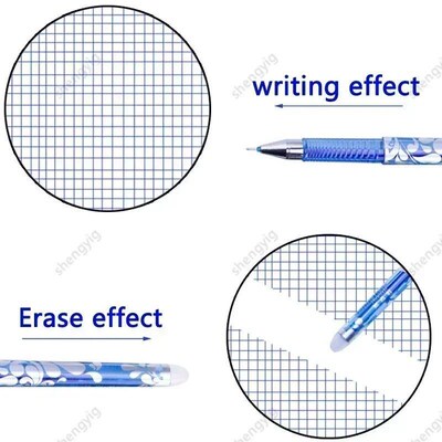 25 Pcs/set Kawaii Erasable pens Gel Pen sketch Writing Stati