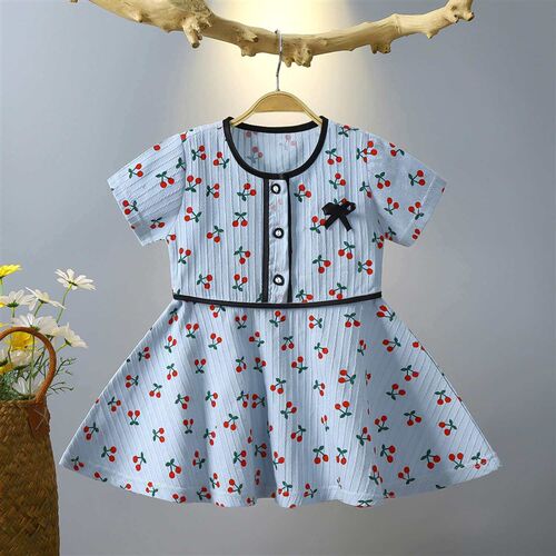 Childrens Princess Dress Summer New Girls Fresh Cute Small