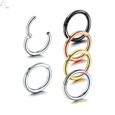 2024 Nose Clicker Septum Piercing Pircing Earring Nose Rings
