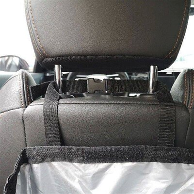 Waterproof Car Trash Can Foldable Large Capacity Hanging