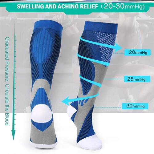Brothock Compression Socks Nylon Medical Nursing Stockings