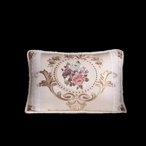 欧式长方形沙发抱枕靠垫腰靠不含芯可拆洗复古红木椅子凉椅腰枕