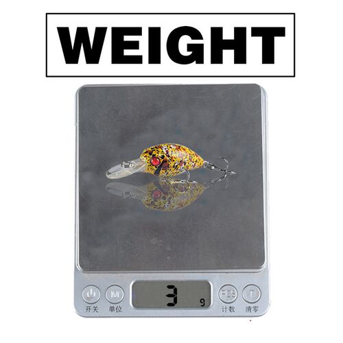 1PCS 4.5cm 3g Crankbait Fishing Lure Quality Minnow Lure 3D