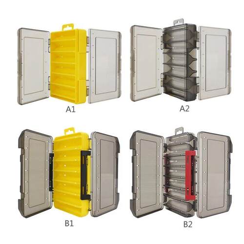 Fishing Lure Box Tackle Box Double-decker Sub-bait Box Porta