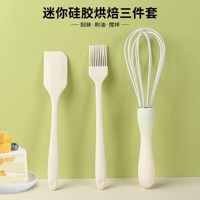 In Stock Small Integrated Oil Brush Scraper 3-piece Househol