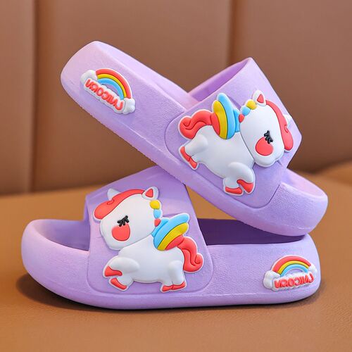 Summer Kids Home Shoes Flip Flops Baby Girls Slippers for Ch