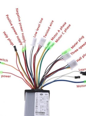 DC 24/36V 250W Brushless Regulator Speed Controller Scooter