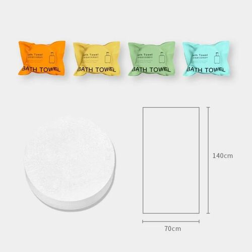 140cm Compressed Bath Towels Thickened Disposable, Portable