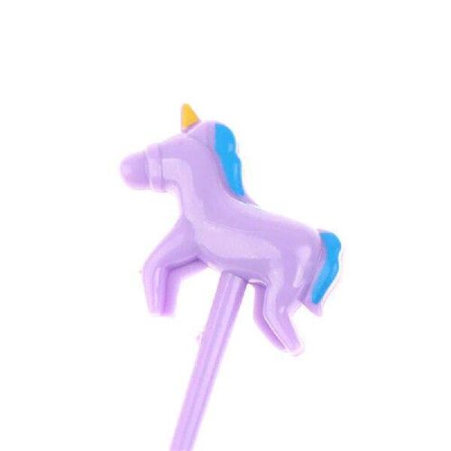 1 Set Animal Fruit Fork Food Grade Plastic Mini Cartoon