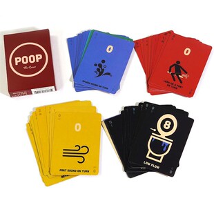 POOP Card Game First Edition Family Friendly Board Games Adu