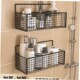 shelf.Wallmount punch Multilay shelves free storage Bathroom
