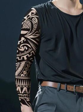 1Pcs Gorgeous Full Arm Temporary Tattoo Stickers, Long-lasti