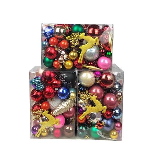 70pcs Christmas tree decoration pendant Christmas ball圣诞球