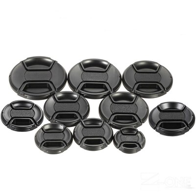 40.5/49/52/55/58/62/67/72/77/82/86mm camera lens cap Cover