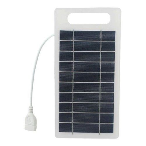 Black White Portable Solar Panel Camping LIFETIME