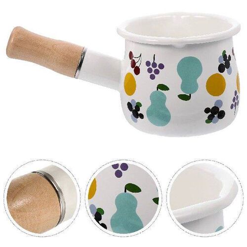Infant Assisted Food Pan Enamel Japanese Candy Pasta Cooker