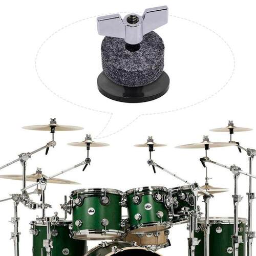 18pcs Drum Accessories Set Black Drums Replacement Felt Set