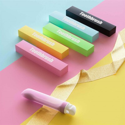 Independently packaged colorful folding fine soft bristles