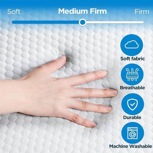 Folding Mattress, 3 inch Single Tri-fold Memory Foam Mattres
