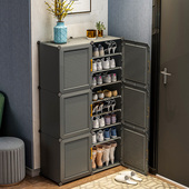 simple storage shelf shoe rack Household cabinet dustproof