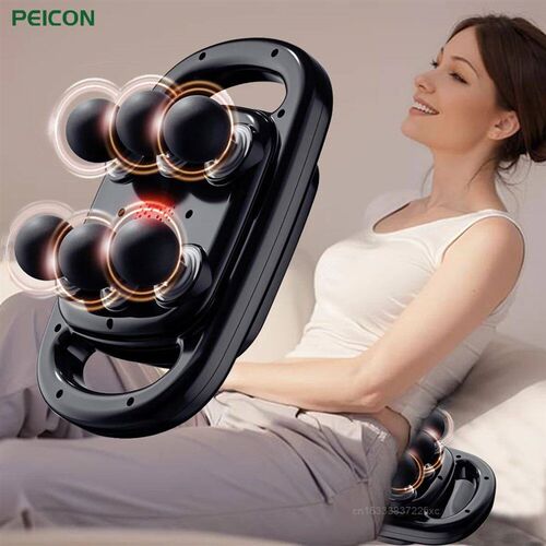 Fascia Gun Six-head Body Muscle Relaxation Massage Gun High-