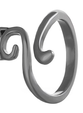 Opening Adjustable Fashion Animal Cat Ring Jewelry欧美猫戒指