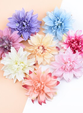 10pcs 10CM Artificial Plants Decorative Flowers Silk Gerbera
