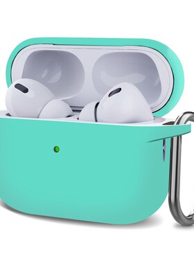 适用于airpods pro2 case silicone cover新款适用苹果蓝牙耳机保
