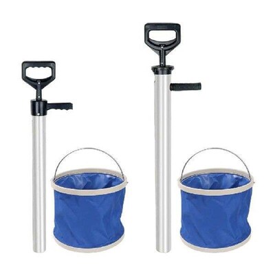 Shrimp Pump with Bucket Beach Artifact Sea Catching Tool