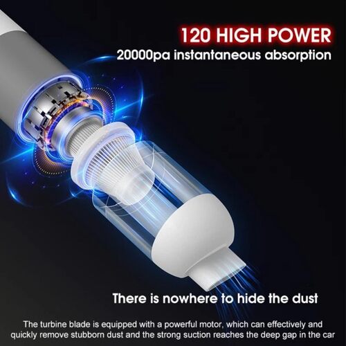 New Car Vacuum Cleaner Portable Mini Handheld Vacuum Cleaner