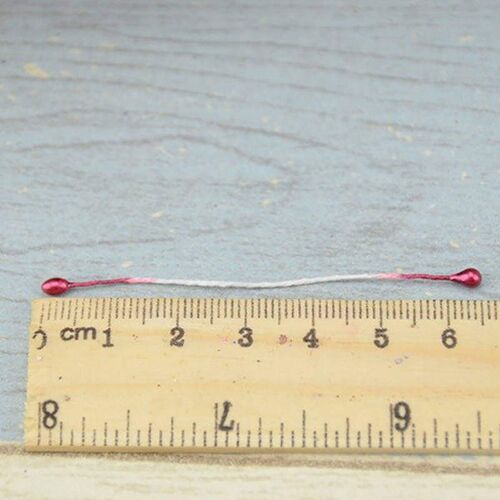 300pcs Artificial Flower Double Heads Stamen Pearlized Craft