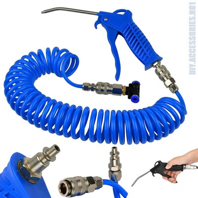 4x6 Air Duster Blow Gun 5 Meters Pneumatic Combination Dust