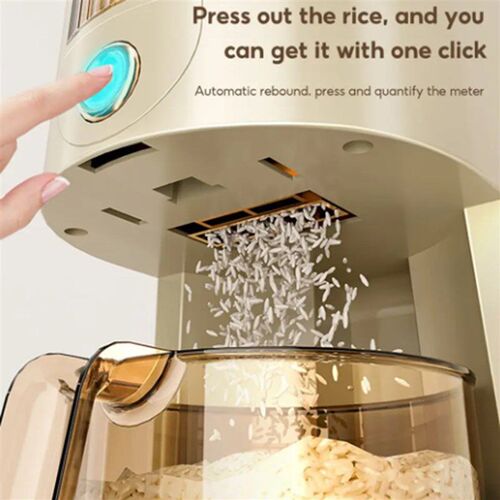 5/10KG Rice Storage Container Dry Food Dispenser Insect-Proo