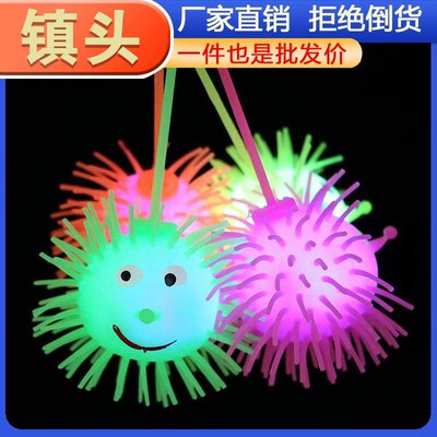 Glowing Creative Ball with Protruding Eyes, Flashing Stress