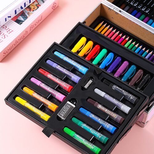 133-piece aluminum box-set of painting tools
