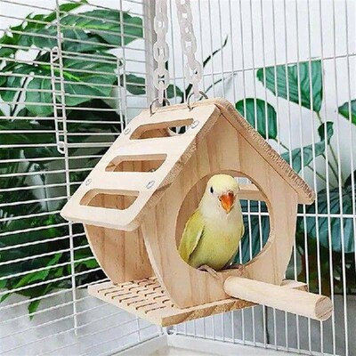 Bird House For Outside Outdoor Bird Hangs Houses Wood Bird