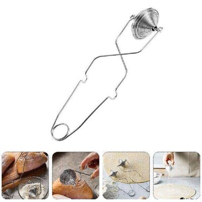 Baker S Dusting Wand Spring Duster Mesh Strainer Flour