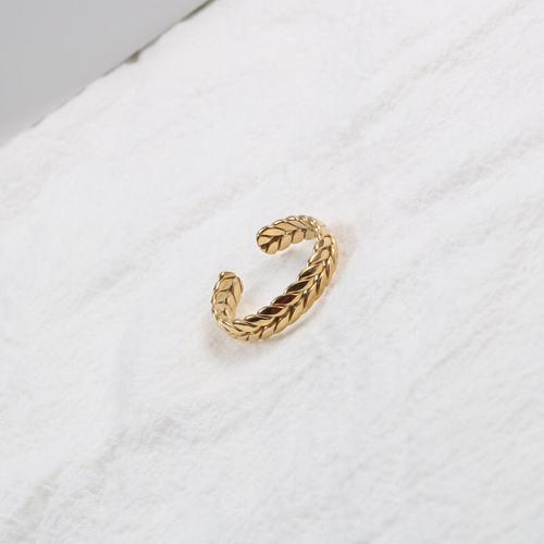 New style ring braided twist open female simple fashion pers