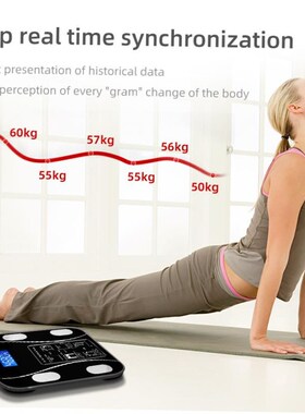 Bluetooth Scales Floor Body Weight Bathroom Scale Smart Back