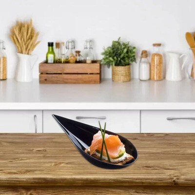 100Pcs Mini Dessert Plates Disposable Plastic Plates Appetiz