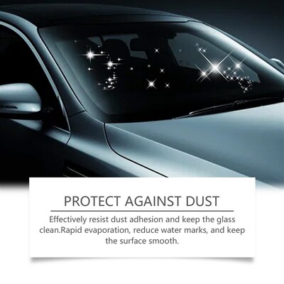 Rayhong Crystal Clear Glass Cleaner Set - Rain Repellent and