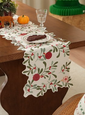 复古法式桌旗田园风餐桌布艺防水加厚斗柜茶几鞋柜电视柜盖布餐垫