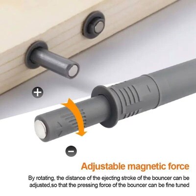 10Pcs Hidden Soft Quiet Close Closer Concealed Cabinet Rebou